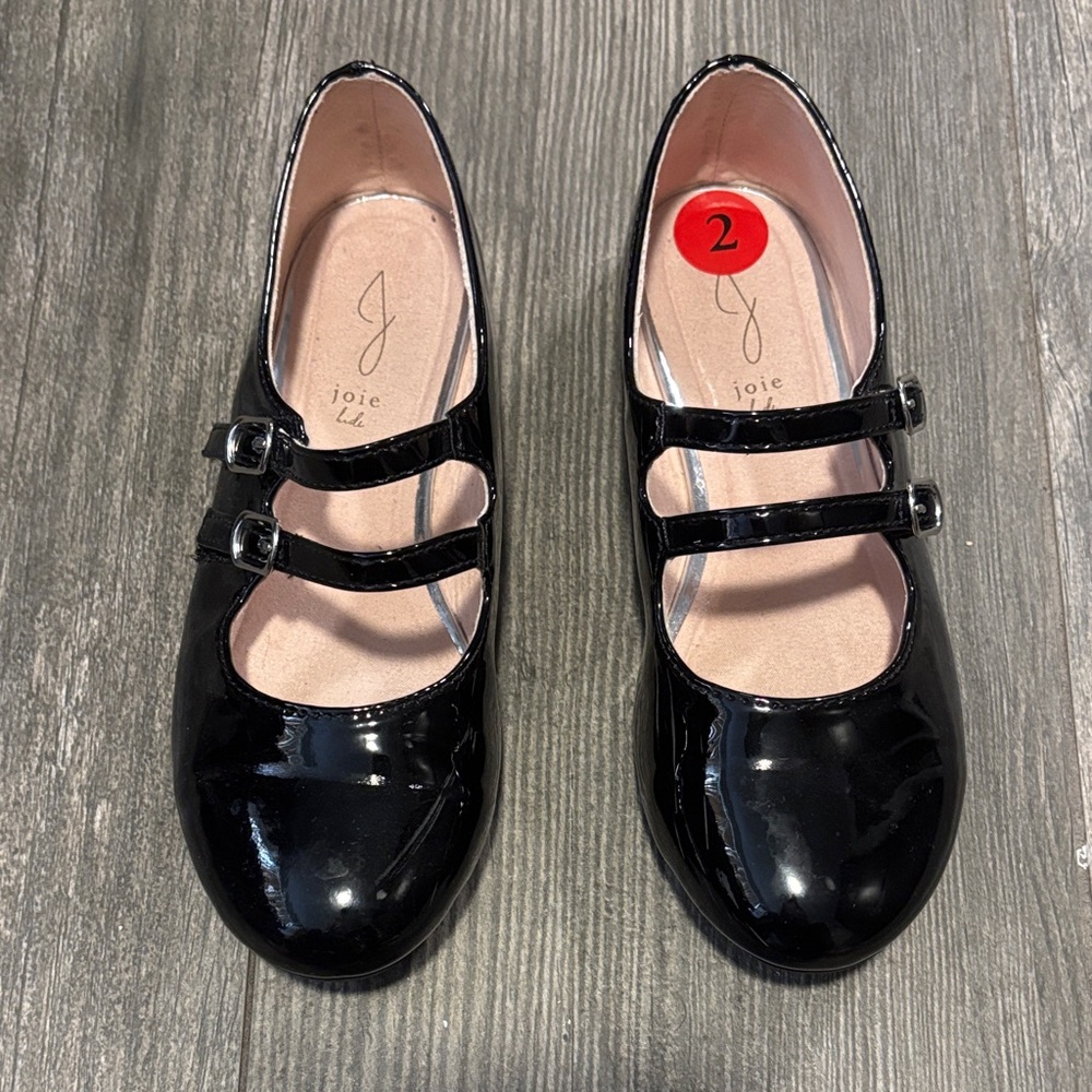 Joie Black Patent Kids Dress Shoes